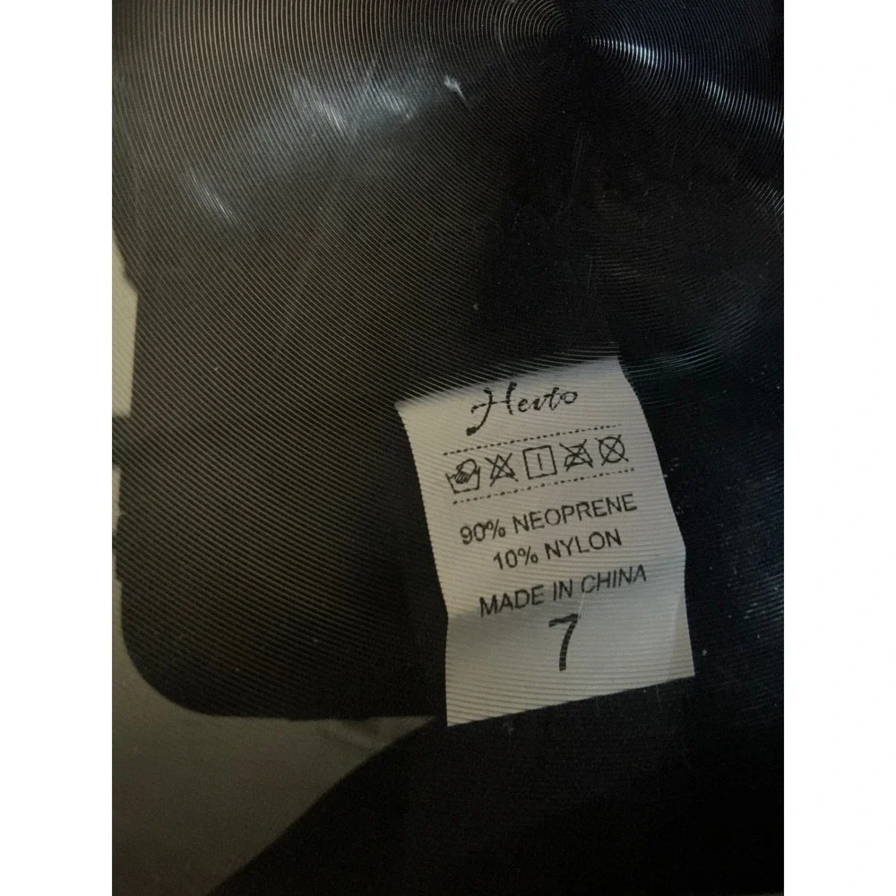 Hevto Wetsuit Shorty Kids 7 Black Pink New 2mm Neoprene Front Zip Surfing Swim